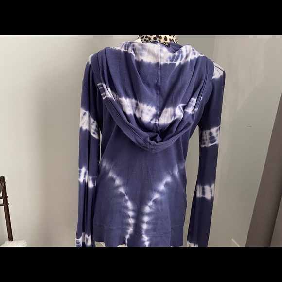 Urban X Tie Dye Sweatshirt Zippered Hooded XL - Picture 7 of 14